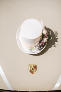 Porsche na svatbě