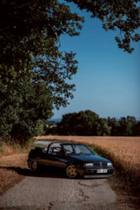 Focení VW Golf v přírodě